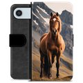 iPhone Air Premium Lommebok-deksel - Hest