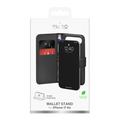 iPhone Air Puro lommebokveske med 2 kortspor - svart