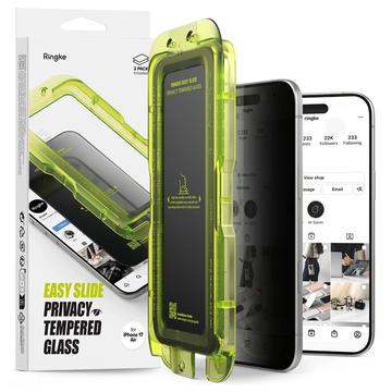 iPhone Air Ringke Easy Slide Privacy Beskyttelsesglass - 2 stk.