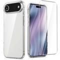 iPhone Air Saii 2-i-1 TPU-deksel & Beskyttelsesglass