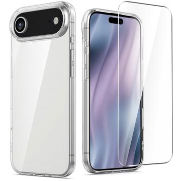 iPhone Air Saii 2-i-1 TPU-deksel & Beskyttelsesglass