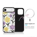 iPhone Air Slim MagSafe Hybrid-deksel - blomster