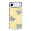 iPhone Air Glitrende Kjærlighet og Perle Hybrid-deksel - Gul