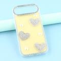 iPhone Air Glitrende Kjærlighet og Perle Hybrid-deksel - Gul