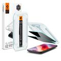 iPhone Air Spigen Glas.tR Ez Fit Privacy Beskyttelsesglass - 2 Stk.