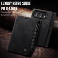 iPhone Duo Caseme 013 Series Lommebok-deksel - Svart