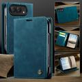 iPhone Duo Caseme 013 Series Lommebok-deksel - Blå