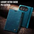 iPhone Duo Caseme 013 Series Lommebok-deksel - Blå