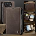 iPhone Duo Caseme 013 Series Lommebok-deksel - Kaffe