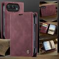iPhone Duo Caseme 013 Series Lommebok-deksel - Rød