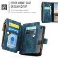 iPhone Duo Caseme C30 Multifunksjonell Lommebok-deksel - Blå