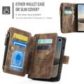 iPhone Duo Caseme C30 Multifunksjonell Lommebok-deksel - Brun