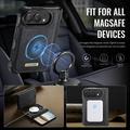 iPhone Duo Caseme C49 2-i-1 avtakbar lommebokveske - MagSafe-kompatibel, RFID - Svart