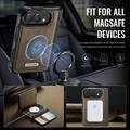 iPhone Duo Caseme C49 2-i-1 avtakbar lommebokveske - MagSafe-kompatibel, RFID - Kaffe
