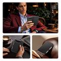 iPhone Duo Dux Ducis Fort Series flip-etui - svart