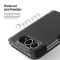iPhone Duo Dux Ducis Fort Series flip-etui - svart