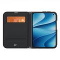 iPhone Duo Dux Ducis Fort Series flip-etui - grå