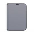 iPhone Duo Dux Ducis Fort Series flip-etui - grå