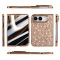 iPhone Duo Glitter Series Hybrid-deksel - Roségull