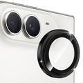 iPhone Duo Hat Prince Kamera Linse Beskytter - Svart