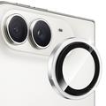 iPhone Duo Hat Prince Kamera Linse Beskytter - Sølv