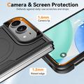 iPhone Duo magnetisk-deksel med beskyttelsesglass og kameralinsbeskytter
