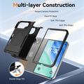 iPhone Duo magnetisk-deksel med beskyttelsesglass og kameralinsbeskytter