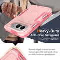 iPhone Duo magnetisk-deksel med beskyttelsesglass og kameralinsbeskytter - rosa
