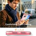 iPhone Duo magnetisk-deksel med beskyttelsesglass og kameralinsbeskytter - rosa