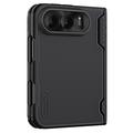 iPhone Duo Nillkin Super Frosted Shield Fold Deksel - Svart