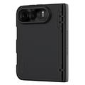 iPhone Duo Nillkin Super Frosted Shield Fold Deksel - Svart