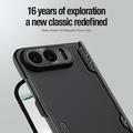 iPhone Duo Nillkin Super Frosted Shield Fold Deksel - Svart