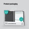 iPhone Duo Nillkin Super Frosted Shield Fold Deksel - Svart