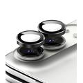 iPhone Duo Ringke Kamera Linse Beskyttelse Herdet Glass - 2 Stk. - Svart
