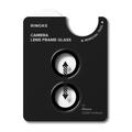 iPhone Duo Ringke Kamera Linse Beskyttelse Herdet Glass - 2 Stk. - Svart