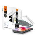 iPhone Duo Spigen Glas.tR EZ Fit Pro AC Privacy Beskyttelsesglass - 2 stk.