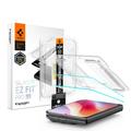 iPhone Duo Spigen Glas.tR EZ Fit Pro Beskyttelsesglass - 2 Stk. - Klar