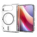 iPhone Duo Spigen Ultra Hybrid Pro MagFit-deksel - Klar / Hvit
