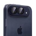 iPhone Duo Tech-Protect Camring Fit+ kameralinse - 2 stk. - Svart & gjennomsiktig