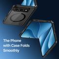 iPhone Fold Dux Ducis Aimo Hybrid-deksel - Kompatibel med MagSafe - Svart