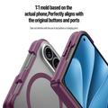 iPhone Fold Dux Ducis Expn Hybrid-deksel - MagSafe-kompatibelt - Mørk kirsebær