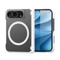 iPhone Fold Dux Ducis Expn Hybrid-deksel - MagSafe-kompatibelt - Hvit
