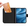 iPhone Duo Dux Ducis Skin Pro Flip-deksel - Svart