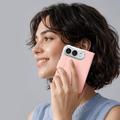 iPhone Fold Dux Ducis Skin Pro Flip-deksel - Rosa
