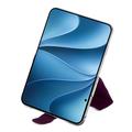 iPhone Fold Dux Ducis Skin Pro Flip-deksel - Mørk kirsebær
