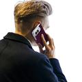 iPhone Fold Dux Ducis Skin Pro Flip-deksel - Mørk kirsebær