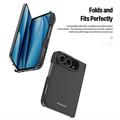 iPhone Fold Dux Ducis Vyne magnetisk etui med beskyttelse av hengslet - svart