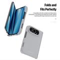 iPhone Fold Dux Ducis Vyne magnetisk etui med beskyttelse av hengslet - grå