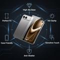 iPhone Fold Full Cover Beskyttelsesglass - 9H - svart kant