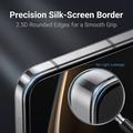 iPhone Fold Full Cover Beskyttelsesglass - 9H - svart kant